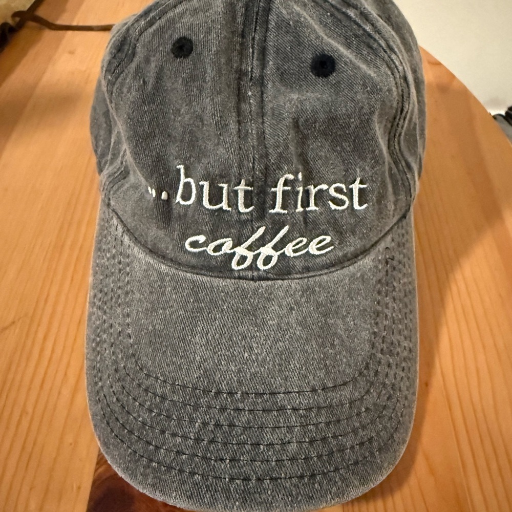 SO Gray Cotton Cap Women’s OS